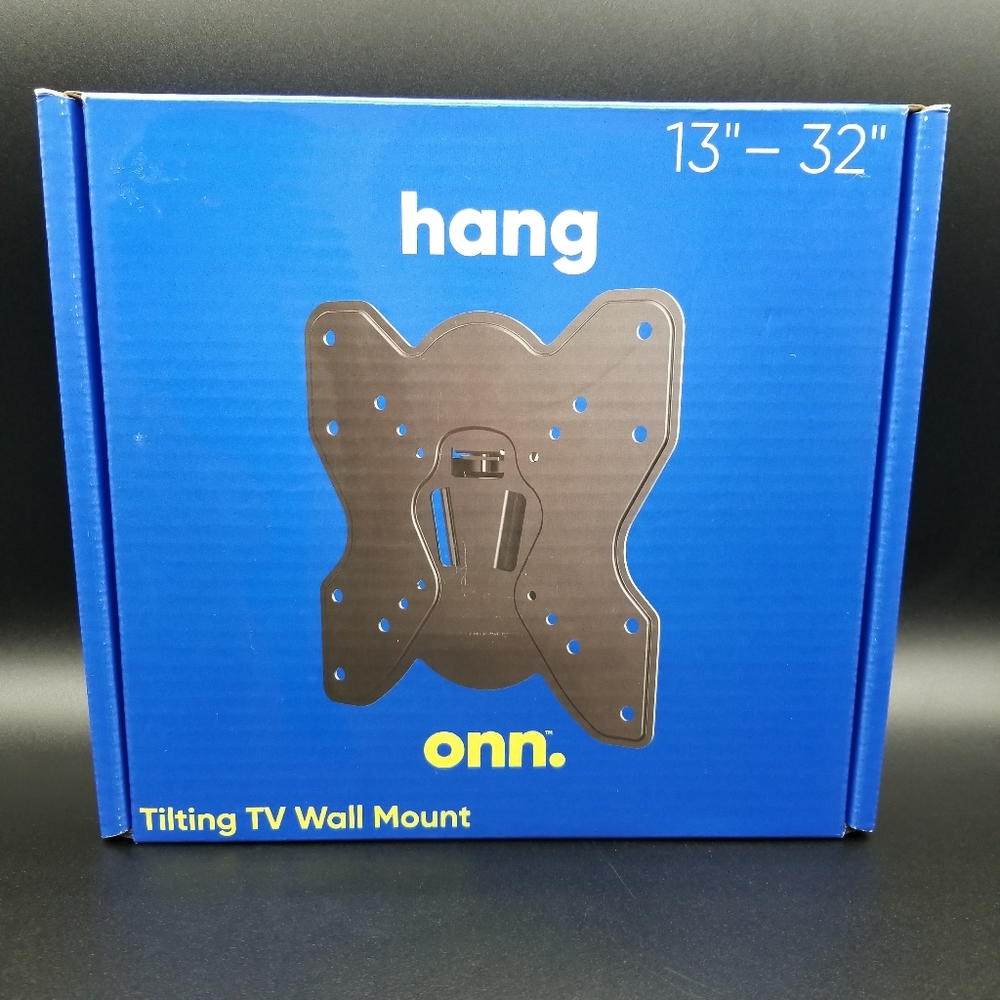 Onn  13-32" Tilting TV Wall Mount-Fits Most Flat Panels TV up to 44lbs New